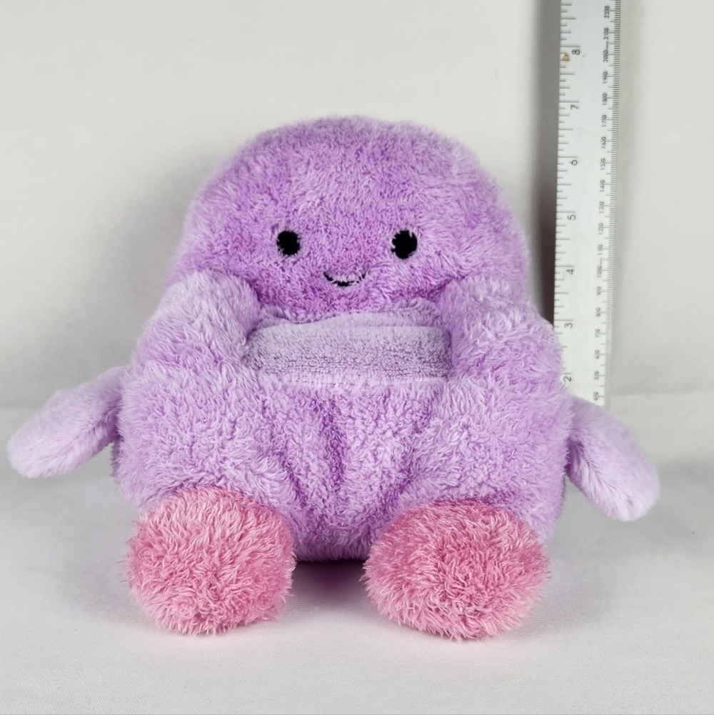 Bum Bumz Ralph the Recliner 7.5" Purple Chair Home Bumz Plush